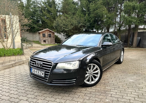 Audi A8 cena 68800 przebieg: 471000, rok produkcji 2011 z Lubin małe 121